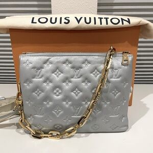 Louis Vuitton Coussin PM Monogram silver